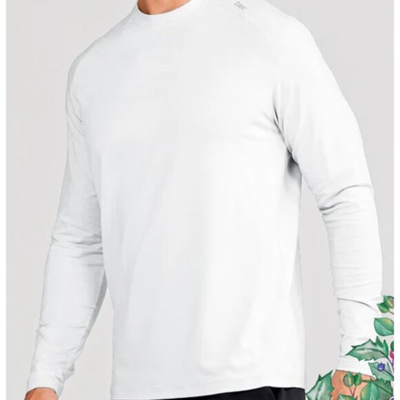 Tasc Carrollton Long Sleeve Fitness Shirt White - Picture 1 of 5